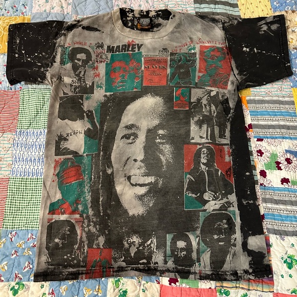 Mosquitohead Other - Vintage Mosquitohead AOP Bob Marley Tee-Size Large
